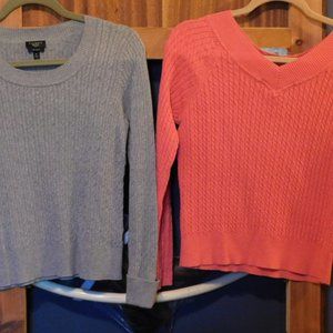 Talbots Ribbed Sweaters Size Medium